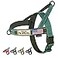 Annchwool No Pull Dog Harness with Soft Padded HandleReflective Strip Escape Proof and Quick Fit to Adjust HarnessEasy for Training Walking for Small Medium and Large DogsGreenL