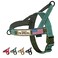 Annchwool No Pull Dog Harness with Soft Padded HandleReflective Strip Escape Proof and Quick Fit to Adjust HarnessEasy for Training Walking for Small Medium and Large DogsGreenL