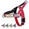 Annchwool No Pull Dog Harness with Soft Padded HandleReflective Strip Escape Proof and Quick Fit to Adjust Dog HarnessEasy for Training Walking for Small Medium and Large DogsRedS