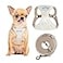 Puppytie No Pull xs Dog Harness with Multifunction Dog LeashSoft Adjustable No Choke Escape Proof Pet Harness VestGlossy Pearl WhiteXXS