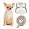 Puppytie No Pull xs Dog Harness with Multifunction Dog LeashSoft Adjustable No Choke Escape Proof Pet Harness VestGlossy Pearl WhiteXXS