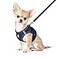 FEimaX Dog Cat Harness Set No Pull Reflective Adjustable Soft Mesh Red M Chest 137157