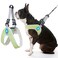 Gooby Simple Step in III Harness Green Medium Small Dog Harness with Scratch Resistant Outer Vest Soft Inner Mesh Harness for Small Medium Dogs