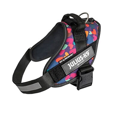 Julius-K9 IDC Powerharness Size M0 Mixed Heart Limited Edition