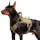 WINGOIN Tactical Dog Harness for Large Dogs Heavy Duty No Pull Dog Harness with Handle Adjustable Reflective Military K9 German Shepherd Big Size Dog Vest for Walking Training Hunting Khaki L