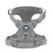 PoyPet No Pull Dog Harness No Choke Reflective Dog Vest Adjustable Pet Harnesses with 2 Leash Attachments with Easy Control Padded Handle for Small Medium Large DogsGrayS
