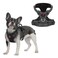 Tuff Pupper No Pull Easy Walk Dog Harness Heavy Duty Pet Vest Front Back Leash Clips Strong Safety Handle Reflective Anti Pull Vest Comfortable Padded Escape Proof Harness Small Black