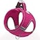 Joytale Small Dog Harness Breathable Mesh Stepin Vest Reflective Soft Padded Harnesses for Small and Medium Dogs Hot Pink M