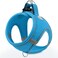 Joytale Small Dog Harness Breathable Mesh Stepin Vest Reflective Soft Padded Harnesses for Medium Dogs Sky Blue XL