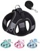 SOLMOONY Dog Harness for Small Medium Dogs No Pull Puppy and Leash Set Dogs Step in Harness mesh Harness Black XXS