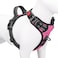 PHOEPET Reflective Dog Harness Large Breed Adjustable No Pull Vest with Handle 2 Metal Rings 3 Buckles Easy to Put on Take OffXL Pink