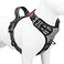 PHOEPET No Pull Dog Harness Medium Reflective Front Clip Vest with HandleAdjustable 2 Metal Rings 3 BucklesEasy to Put on Take OffS Grey