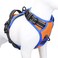 PHOEPET 2019 No Pull Dog Harnesses for Small Dogs Reflective Adjustable Front Clip Vest with Handle 2 Metal Rings 3 Buckles Easy to Put on Take OffS Orange