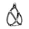 Pawtitas Reflective Stepin Dog Harness Adjustable NoPull Vest for Puppies to Seniors Safe Comfortable S Black