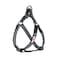 Pawtitas Reflective Stepin Dog Harness Adjustable NoPull Vest for Puppies to Seniors Safe Comfortable S Black