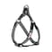 Pawtitas Reflective Stepin Dog Harness Adjustable NoPull Vest for Puppies to Seniors Safe Comfortable S Black