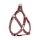 Pawtitas Reflective Stepin Dog Harness Adjustable NoPull Vest for Puppies to Seniors Safe Comfortable M Marsala