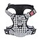 PoyPet No Pull Dog Harness Release on Neck Reflective Adjustable No Choke Pet Vest with Front Back 2 Leash Attachments Soft Control Training Handle for Small Medium Large DogsHoundstoothXS