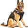 WINSEE DogPet Harnesses No Pull with Dog Collar Adjustable Reflective Oxford Outdoor Vest FrontBack Leash Clips for Small Medium Large Extra Large Dogs Easy Control Handle for Walking