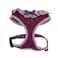 Puppia Vivien Dog Harness OvertheHead All Season Cute No Pull No Choke Walking Training Adjustable for Small Dog Purple XSmall