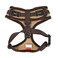 Puppia Authentic RiteFit Harness with Adjustable Neck Small Beige