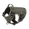 ICEFANG Tactical Dog Harness Large Size2X Metal BuckleWorking Dog MOLLE Vest with HandleNo Pulling Front Leash ClipHook and Loop Panel GreenL Pack of 1