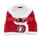 Puppia Blitzen Vest Dog Harness Stepin Warm Winter Christmas Holiday Harness for Small and Medium Dog Red Small