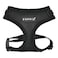 Puppia Soft Superior Dog Harness Air Mesh OverTheHead All Season No Pull No Choke Walking Training Adjustable Neck Chest for Small Medium Dog Black L