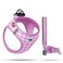 Curli Vest AirMesh PinkCaro 2XS Leash M