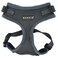 Puppia RiteFit Dog Harness Mesh OverTheHead All Season No Pull No Choke Walking Training Adjustable Neck Chest for Small Medium Dog Grey Extra Large