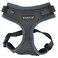 Puppia RiteFit Dog Harness Mesh OverTheHead All Season No Pull No Choke Walking Training Adjustable Neck Chest for Small Medium Dog Grey Extra Large