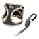 Mercano Soft Mesh Dog Harness and Leash Set Stepin Reflective Breathable Lightweight Vest Harnesses with Safety Buckle for Small Dogs Cats Black Yellow S