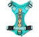 Wilderdog Lightweight Dog Harness with Reflective Straps Medium Seafoam