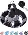 Petank Dog Harness for Small Medium Dogs No Pull Puppy Harness and Leash SetStep in Dog Harness for Walking Running Training Small Dog VestBlack XXS