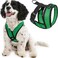 Gooby Comfort X Head in Harness Hunter Green Small No Pull Dog Harness with Patented ChokeFree X Frame for Small to Medium Dogs IndoorOutdoor Use