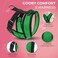 Gooby Comfort X Head in Harness Hunter Green Small No Pull Dog Harness with Patented ChokeFree X Frame for Small to Medium Dogs IndoorOutdoor Use
