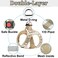 Matilor Dog Harness Stepin Breathable Puppy Cat Dog Vest Harnesses for Small Medium Dogs