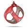 Curli Vest Harness Merino curli Clasp Red L