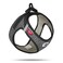 Curli Vest Harness Merino curli Clasp Black XS