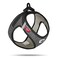 Curli Vest Harness Merino curli Clasp Black XS