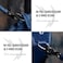 OneTigris No Pull Tactical Dog Harness for Small Medium Dogs Mesh Design Service Dog Vest Breathable Military Dogs Molle Vests with Handles Harness for Walking Hiking Training Blue M