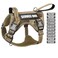 WINSEE Tactical Dog Harness No Pull Dog Harness for Medium Large Dogs with Handle Molle Military Service Dog Vest Harness in Training Pet Harness for Small Dogs
