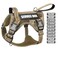 WINSEE Tactical Dog Harness No Pull Dog Harness for Medium Large Dogs with Handle Molle Military Service Dog Vest Harness in Training Pet Harness for Small Dogs