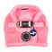 Puppia Terry Vest Dog Harness Stepin Winter Suede Warm No Choke No Pull Training Walking for Small and Medium Dog Pink Small