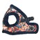 Puppia Gianni Vest Dog Harness Stepin Warm Winter Flower Pattern for Small and Medium Dog Navy Small