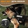 WINSEE Service Dog Vest Harness for Medium Dog Tactical Working MOLLE Vest with 10 Pet Patches No Pull Heavy Duty Harness for Training Walking