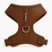 PETRUS Premium NoPull Dog Harness Soft Neoprene Breathable Mesh Vest with Front Back Clip DRings Adjustable Lightweight Walking Harness for Puppies Small Medium Dogs Bronze Brown Gold S