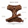 PETRUS Premium NoPull Dog Harness Soft Neoprene Breathable Mesh Vest with Front Back Clip DRings Adjustable Lightweight Walking Harness for Puppies Small Medium Dogs Bronze Brown Gold S