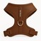 PETRUS Premium NoPull Dog Harness Soft Neoprene Breathable Mesh Vest with Front Back Clip DRings Adjustable Lightweight Walking Harness for Puppies Small Medium Dogs Bronze Brown Gold S