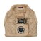 Puppia Douglas Vest Dog Harness Stepin Warm Winter Diamond Pattern for Small and Medium Dog Beige Medium